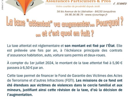 Augmentation de la Taxe « Attentat »… Pourquoi ?