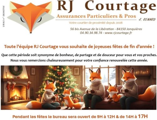 RJ Courtage vous souhaite de joyeuses fêtes de fin d&rsquo;année !