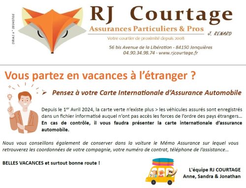 Pensez à la carte internationale automobile si vous partez à l&rsquo;étranger